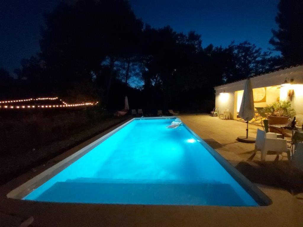 Gite Dans Les Pins Avec Piscine Villa Mazan Ngoại thất bức ảnh